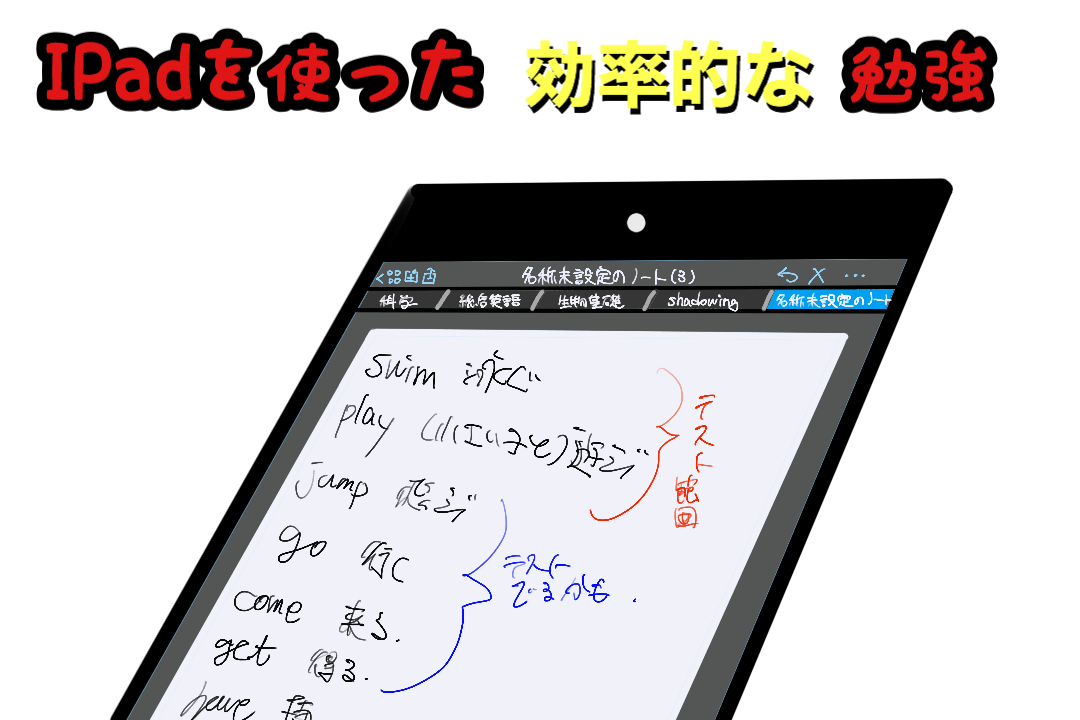 Ipadを使った超効率のいい勉強方法 roncompany