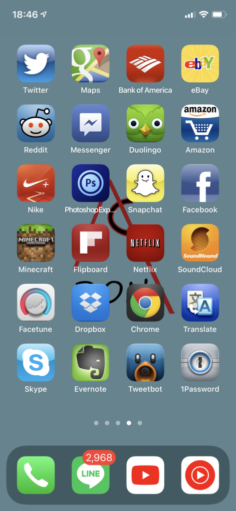 Iphone アプリアイコンのデザインを一瞬で変えるアプリと方法 脱獄不要 無料でできます Moloko Themes Icons roncompany